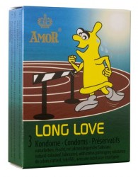 Презервативи - Amor Long Love, 3 шт.